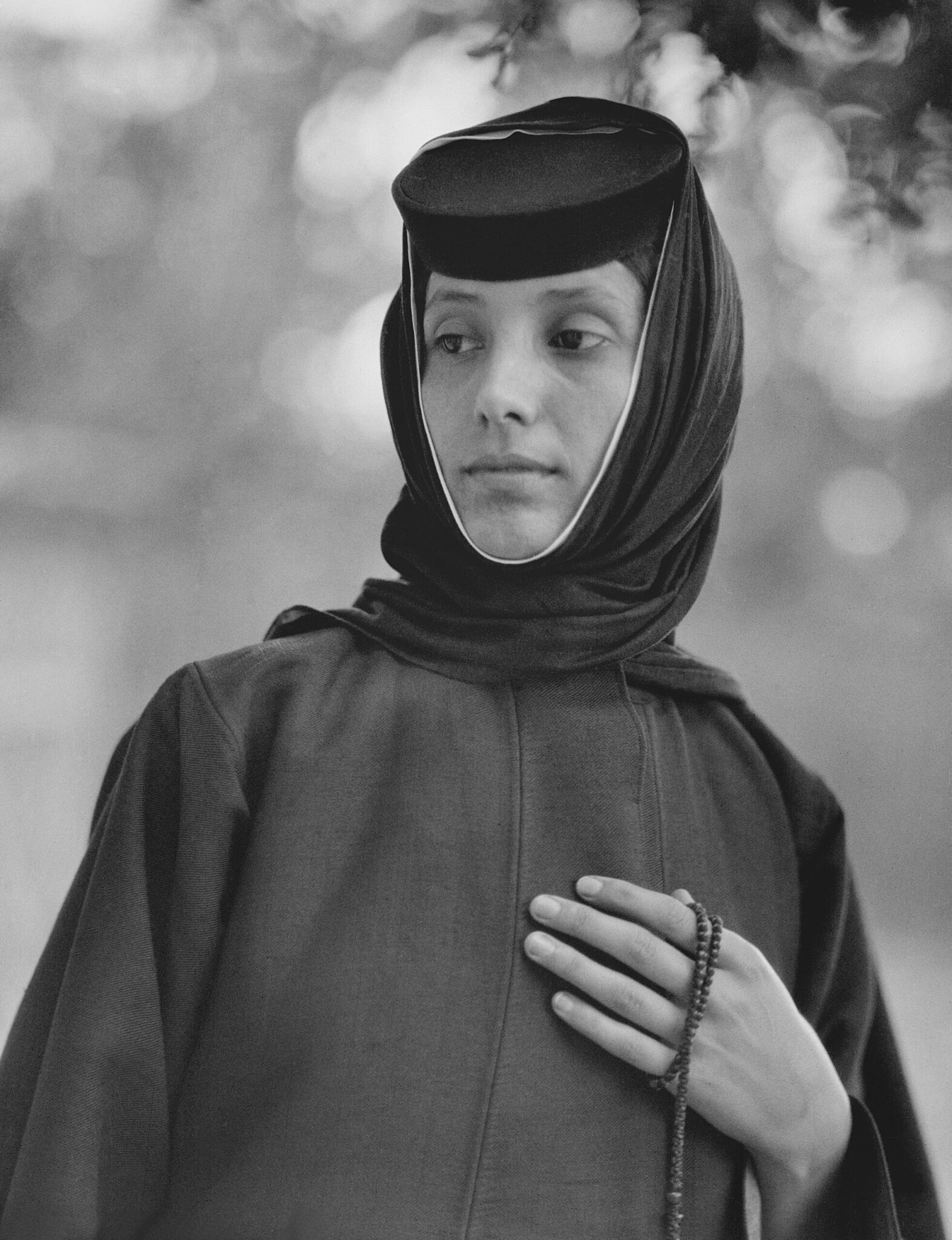 Woman in nun's clothing
